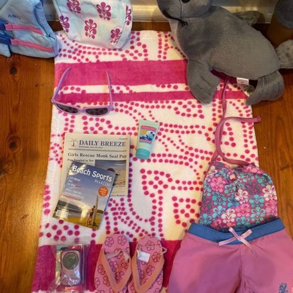 American Girl Kanani's Paddleboard/beach Set *doll of the year 2011 - Picture 3 of 3